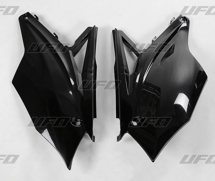 Rear side panels Kawasaki KX-F 450 16-17 color black