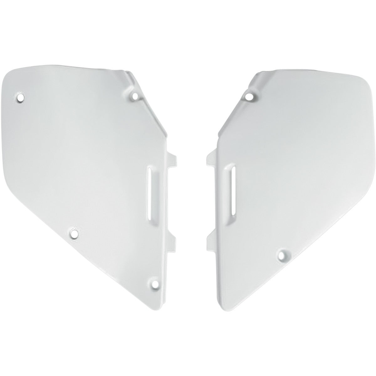 Rear side panels Suzuki RM 125/250 96-00 color white