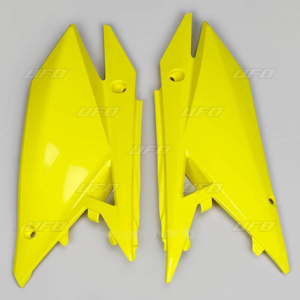 Rear side panels Suzuki RM-Z 250 19-23, RM-Z 450 18-23 color yellow