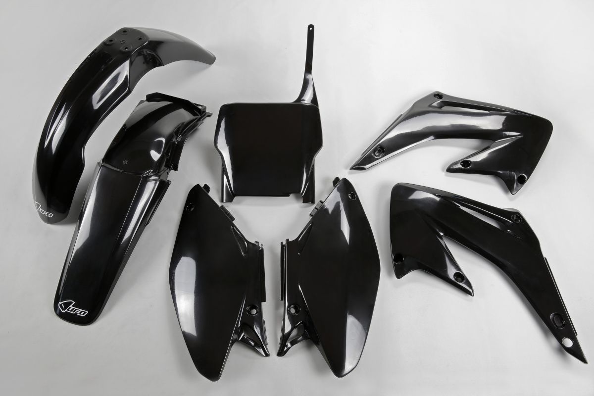 Plastics kit Honda CR 125/250 04-07 color black