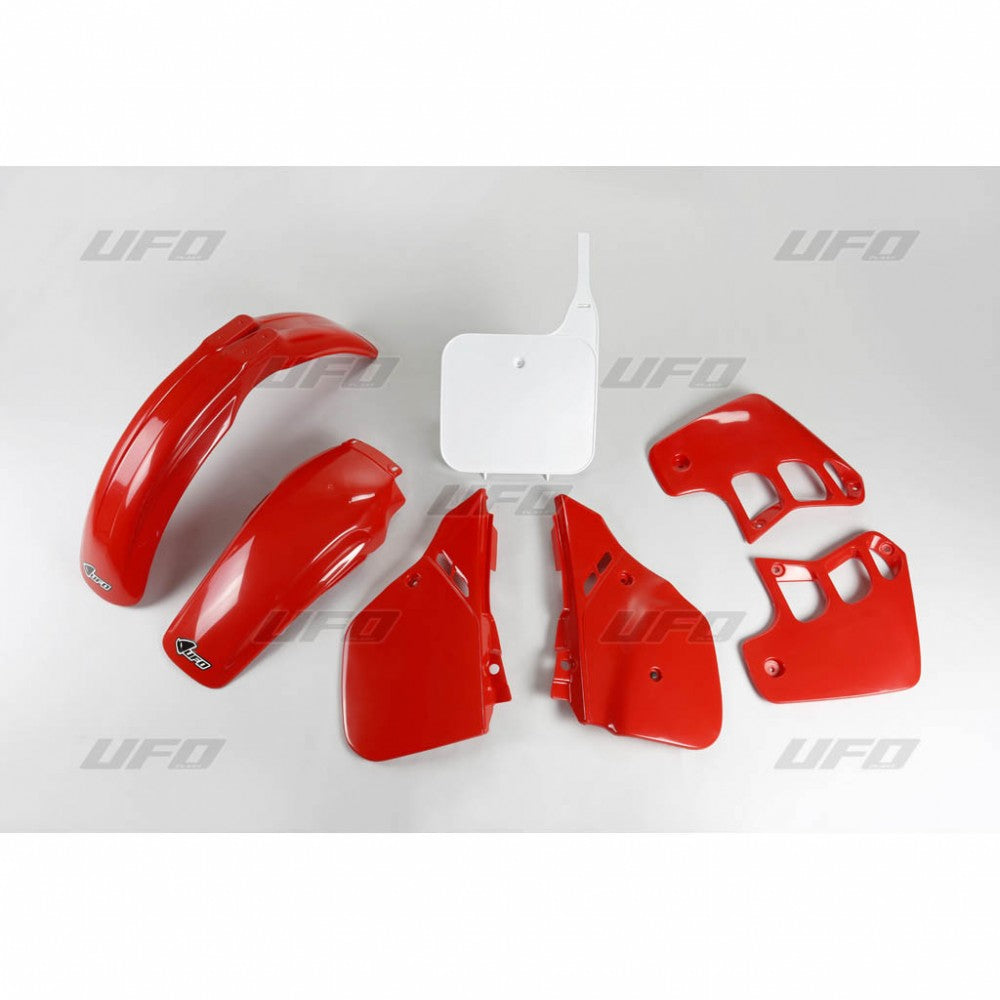 Plastics kit Honda CR 125 89-90 color OEM (red/white) (HO098E999)