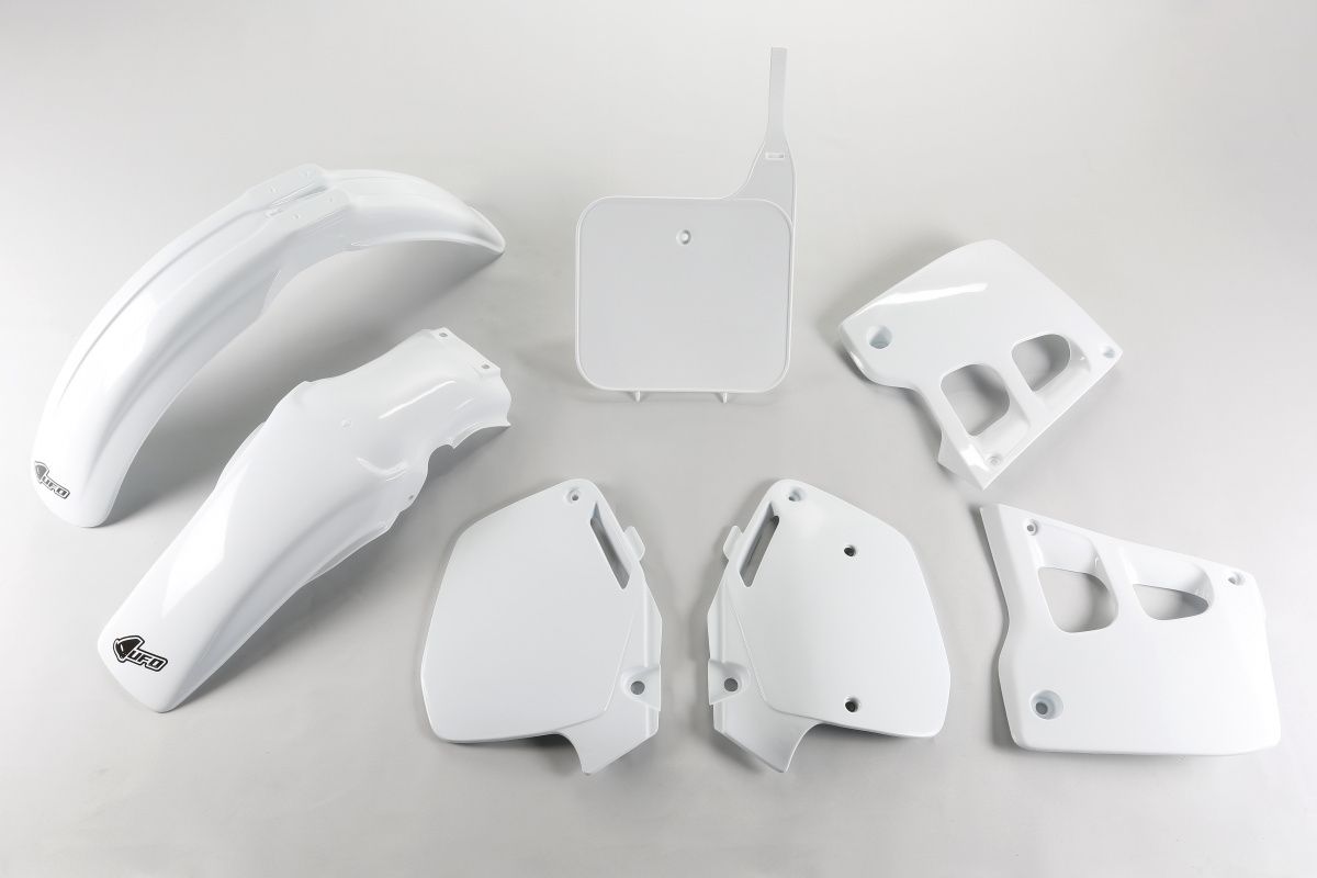 Plastics kit Honda CR 125 91-92, CR 250 90-91 color white