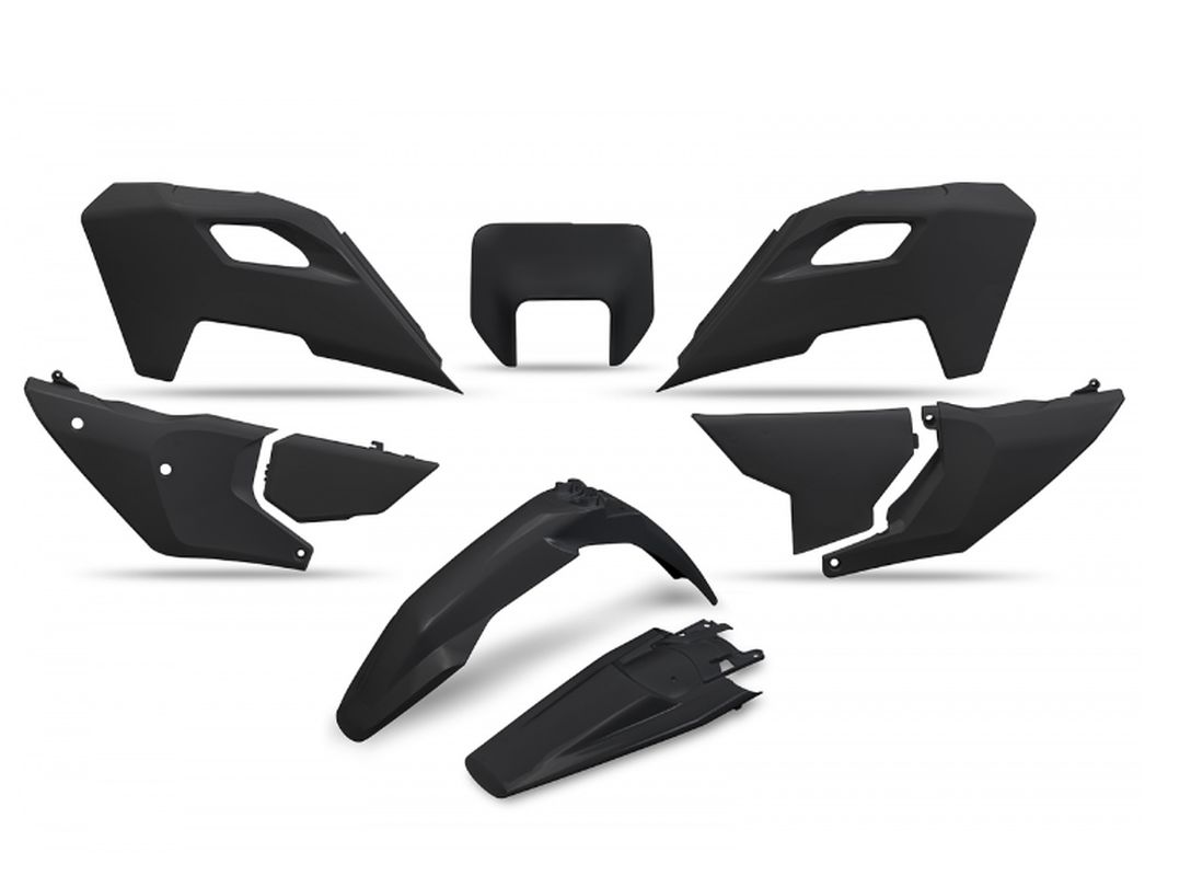 Plastics kit Husqvarna TE 150/250/300 24-25, FE 250/350/450/501 24-25 color black