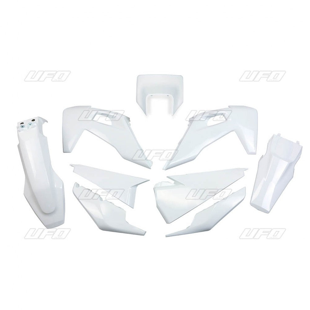 Plastics kit Husqvarna TE 150/250/300 20-23, FE 250/350/450/501 20-23 with headlight mask color white (HU623E041)