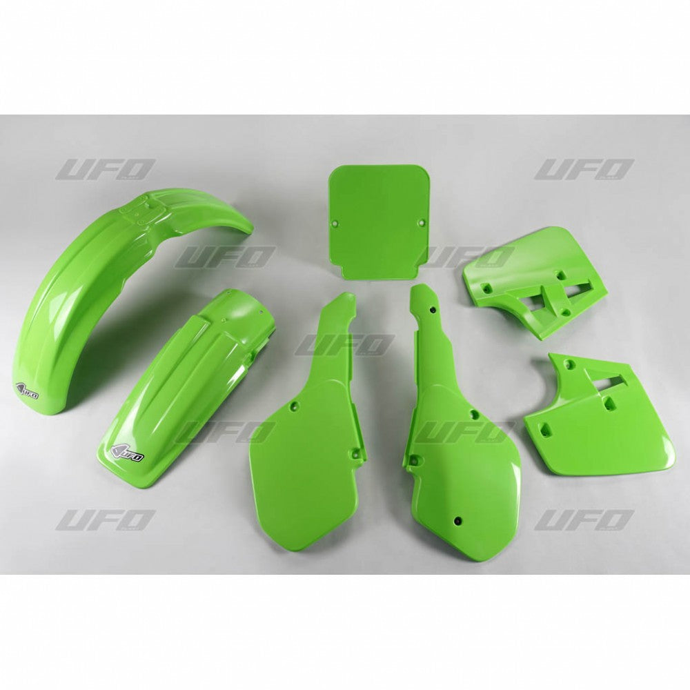 Plastics kit Kawasaki KX 250/500 87 color green (KA191E026)