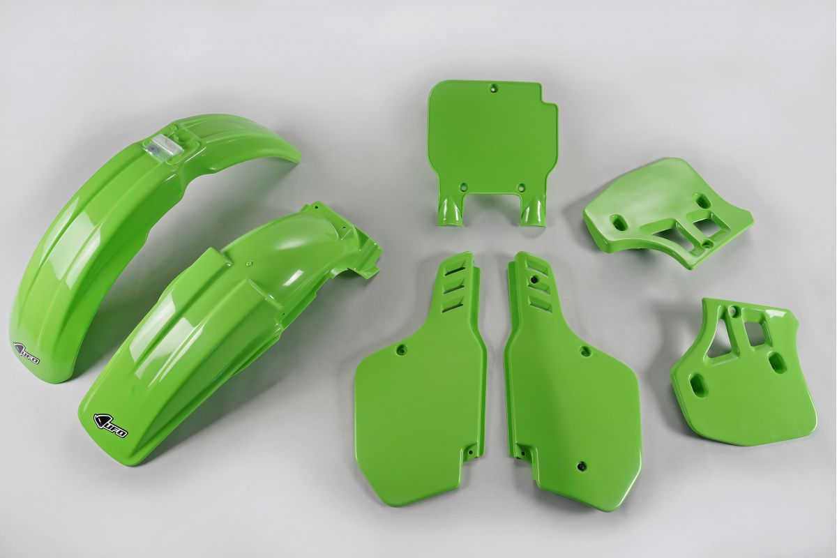 Plastics kit Kawasaki KX 250 89, KX 500 89-92 color green (KA189E026)