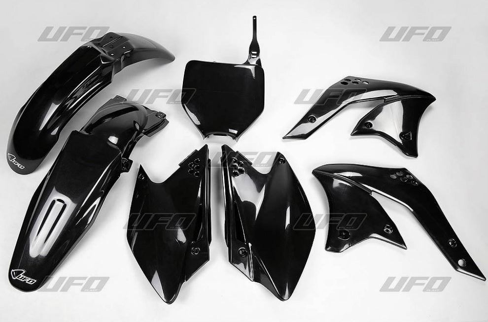 Plastics kit Kawasaki KXF 250 07 color black (KA208E001)
