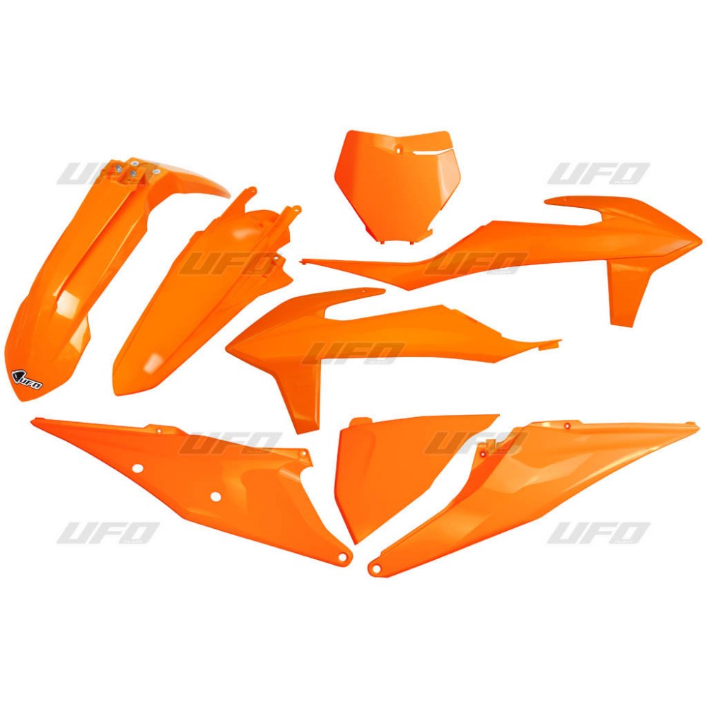 Plastics kit KTM SX 125/150/250 19-22, SX-F 250/350/450 19-22 color orange (KT522E127)