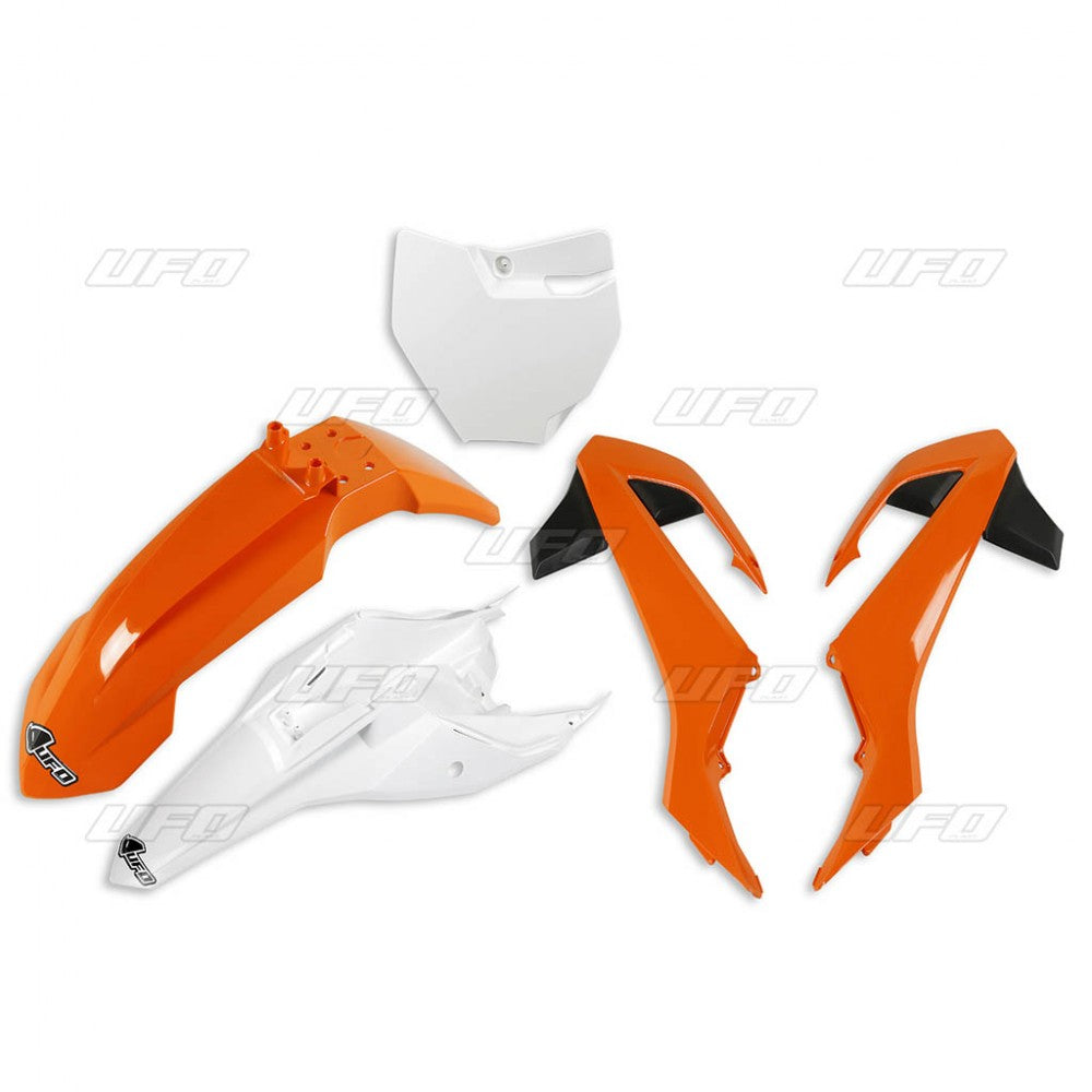 Plastics kit KTM SX 65 16-23 color OEM 16 and 18 (orange/white) (KT526E999)