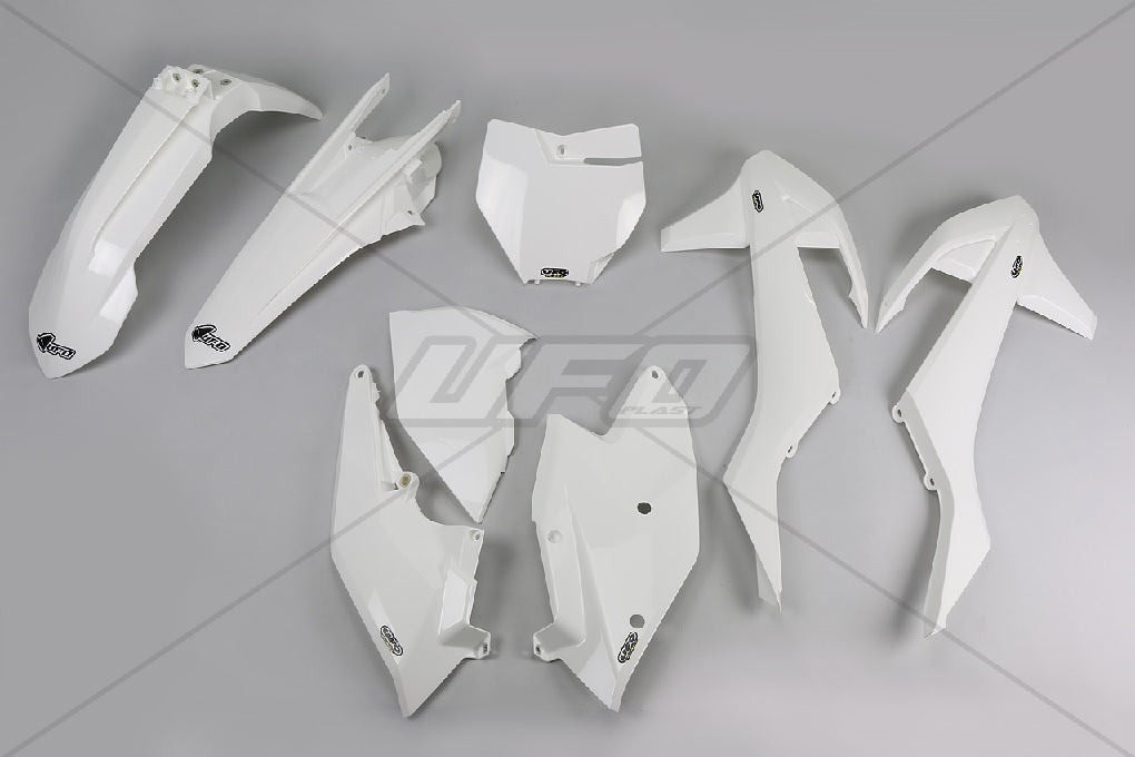 Plastics kit KTM SX/SXF 16-18 (except SX 250 16) color white (KT517E047)