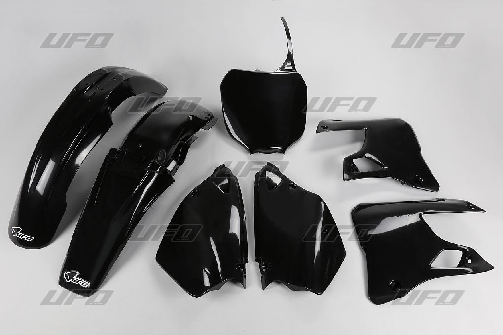 Plastics kit Yamaha YZ 125 00-01, YZ 250 00-01 color black (YA300E001)