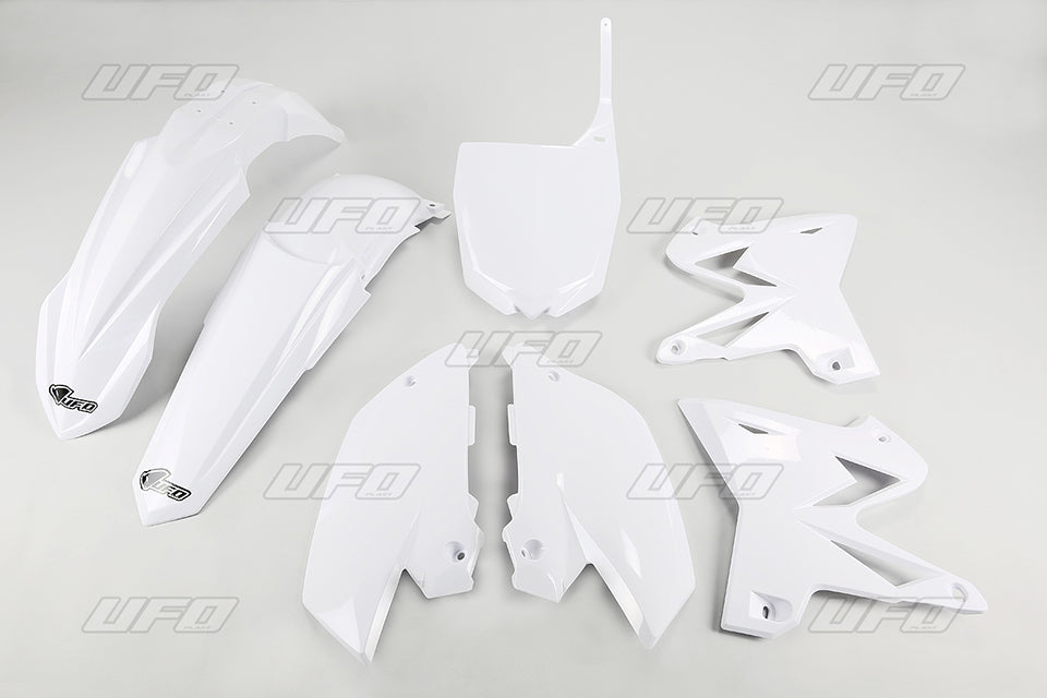 Plastics kit Yamaha YZ 125/250 02-14 restyling color white (YA312E046)