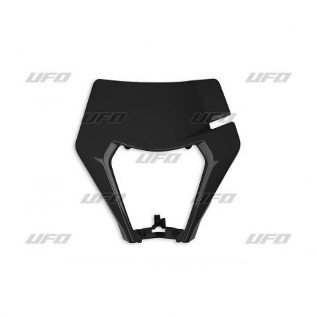 Front headlight mask KTM EXC/EXC-F TPI 20-23 color black (OEM style)