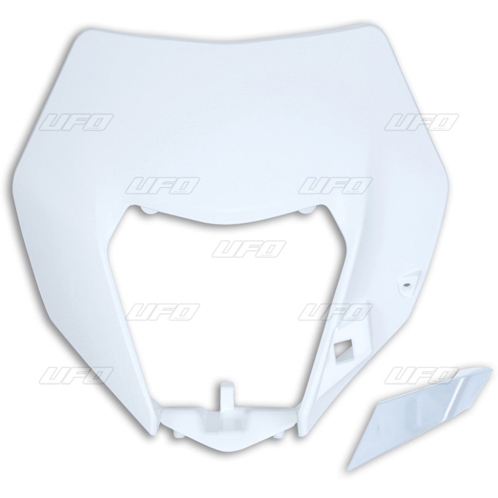 Front headlight mask KTM EXC/EXC-F 14-16 color white (OEM style)