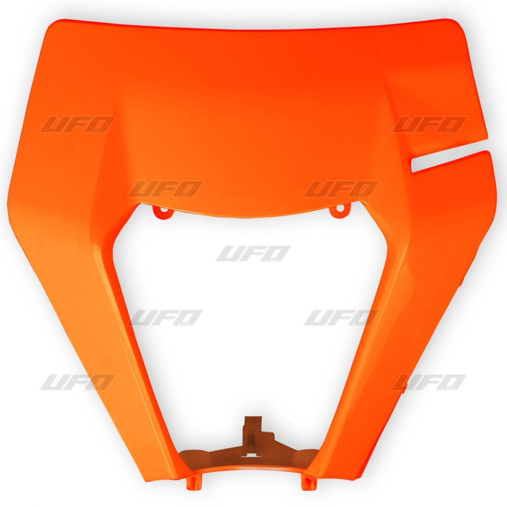 Front headlight mask KTM EXC/EXC-F TPI 17-19 color orange (OEM style)
