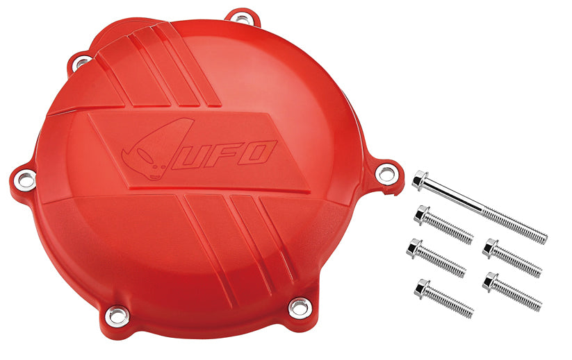 Clutch cover guard Honda CRF 250 10-17 color red