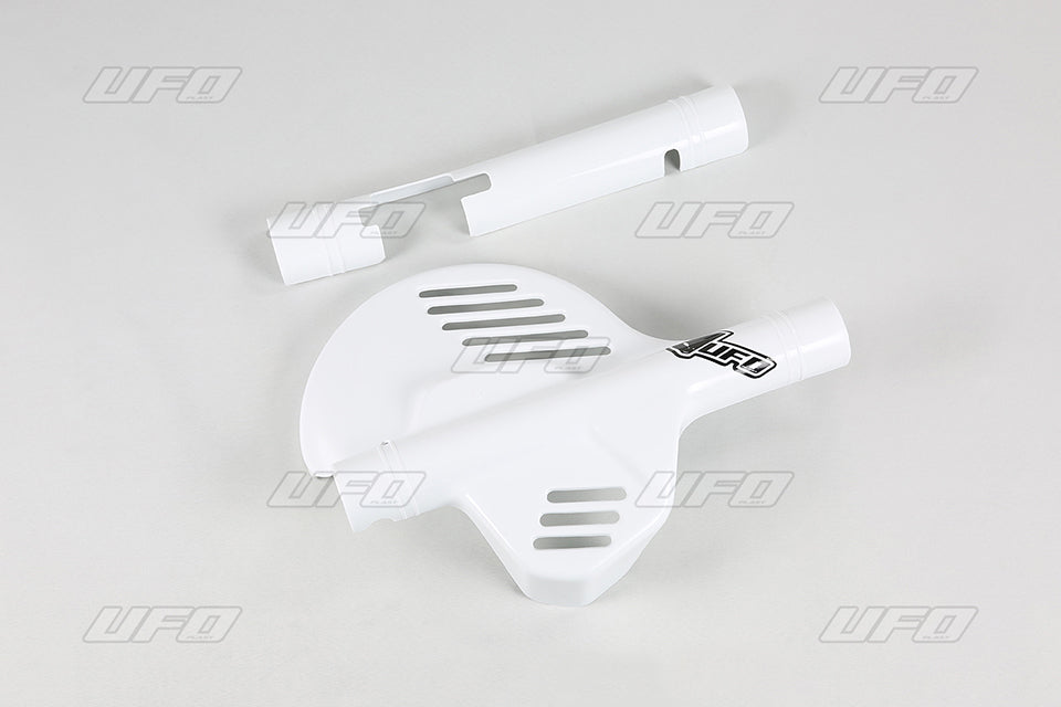 Front brake disc cover Honda CR 250 85-88, CR 125 85-89, CR 500 85-88 color white