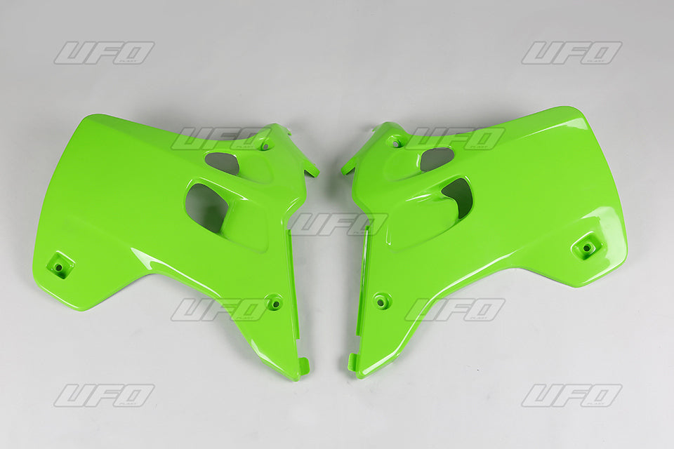 Radiator shrouds Kawasaki KX 125/250 92-93 color green