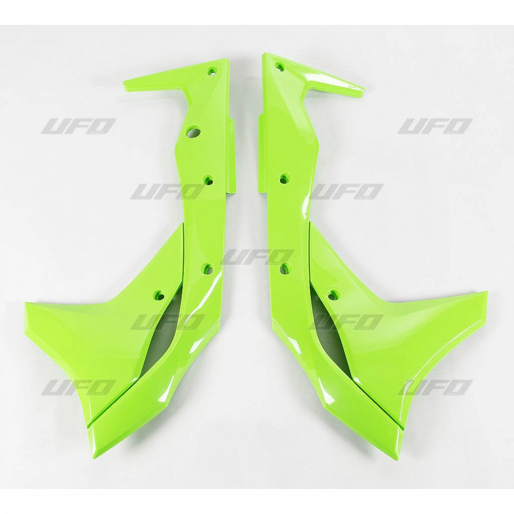 Radiator shrouds Kawasaki KX-F 250 17-20 color green