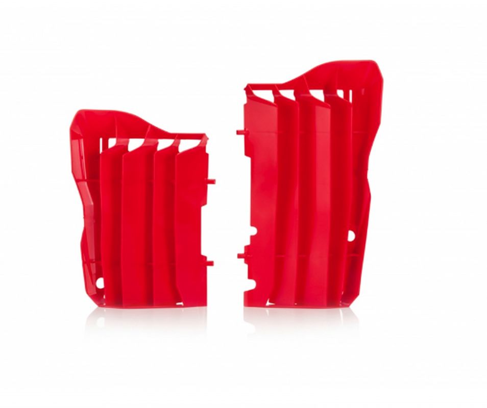 Radiator guards (grilles) Honda CRF 450 R/RX 17-20 color red
