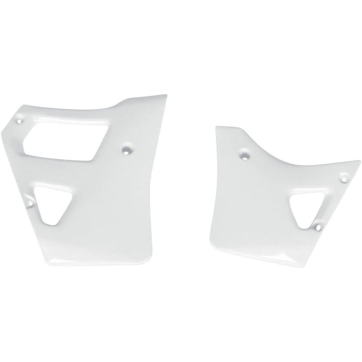 Radiator shrouds Yamaha YZ 125 89-92, YZ 250 89 color white