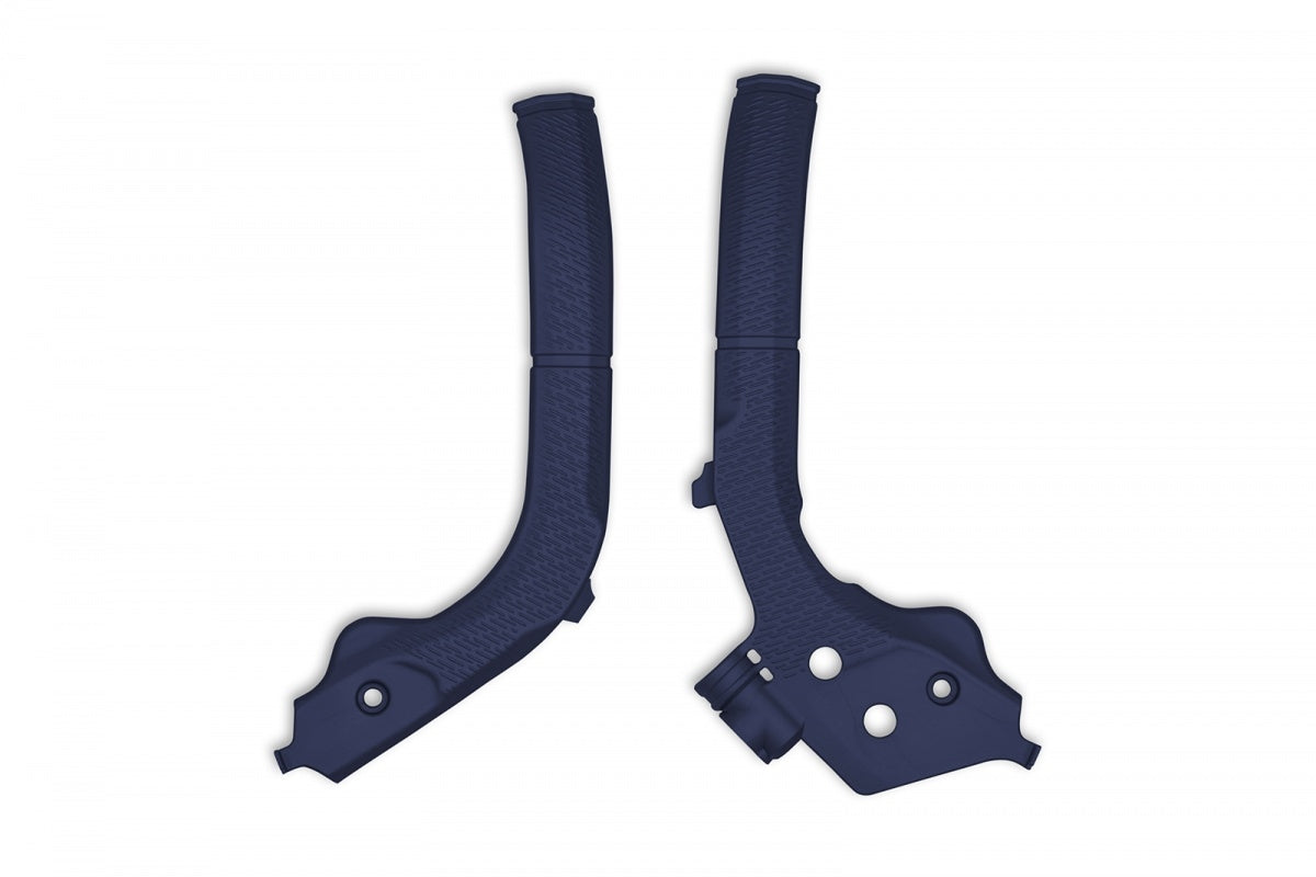 Frame guards Husqvarna TC 250, 125 19-22, FC 450, 350, 250 19-22, TE 300, 250, 150 20-22, FE 501, 450, 350, 250 20-22 color blue