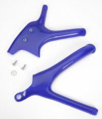 Frame guards Yamaha YZ 250/125 93-01 color blue (replaces YA03820089)