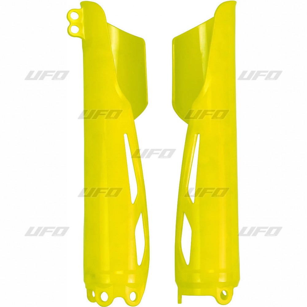 Front fork protectors Honda CRF 250R/RX 19, CRF 450R/RX 19 color yellow fluo