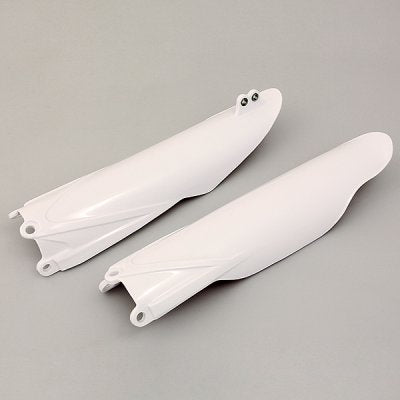 Front fork protectors Yamaha YZ 125/250 22-23, YZ-F 250/450 10-23 color white