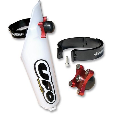Front fork protectors with lock Honda CR 85 03-17, CRF 150 07-17 neutral color