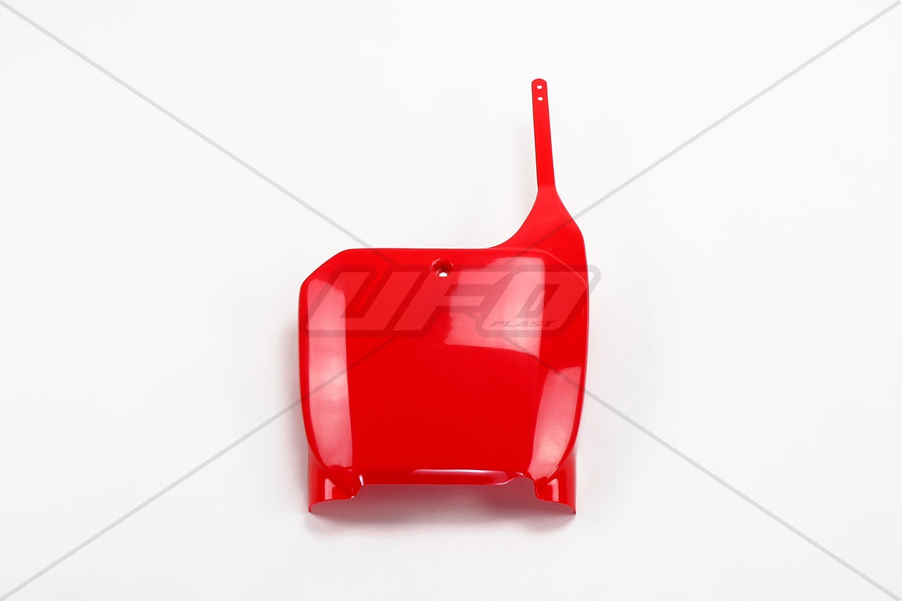 Front number plate Honda CR 125/250 00-03, CRF 450 02-03 color red