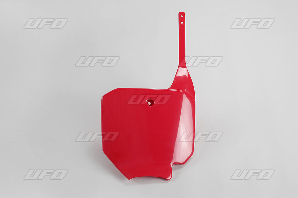 Front number plate Honda CR 80 96-02, CR 85 03-09 color red
