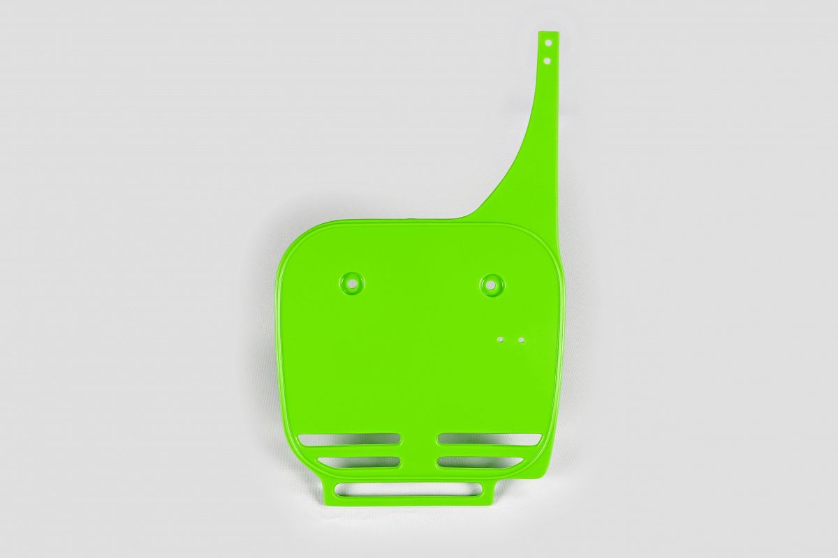 Front number plate Kawasaki KX 60 84-04 color green