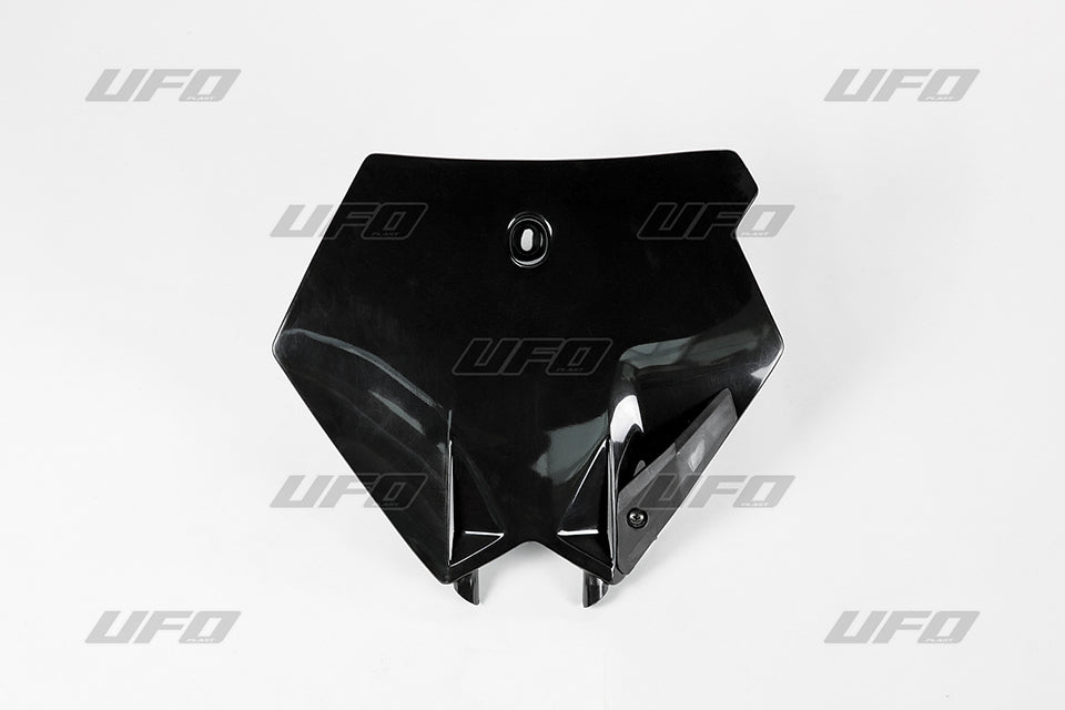 Front number plate KTM SX 03-06, EXC 03-07 color black