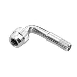 Right angle (90°) adapter for wheel valve silver (12028)