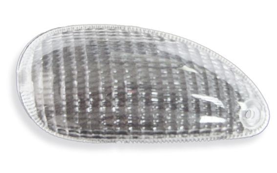 Turn signal lens rear left white Gilera Storm, Piaggio/Vespa Typhoon 50 2005–2010 (8894)