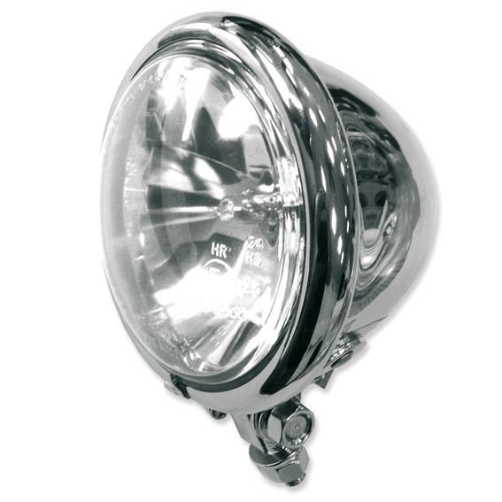 Front lamp 123 mm (additional lighting) chrome (4776)