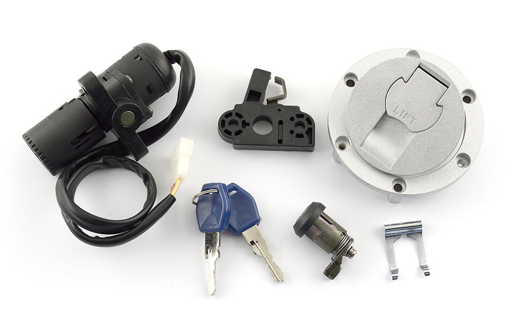 Ignition switch Aprilia ETV Capo Nord 1000 (01–03), ETV Capo Nord ABS 1000 (04–07), ETV Rally 1000 (01–03) + fuel cap + lock (9124)