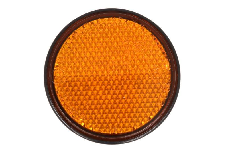 Reflector round orange (8163)