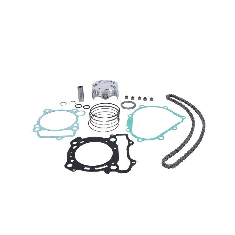 Top-end repair kit Yamaha YZ 250F 08-13 STD +0.01 mm = 76.96 mm (piston, top-end gaskets, timing chain)