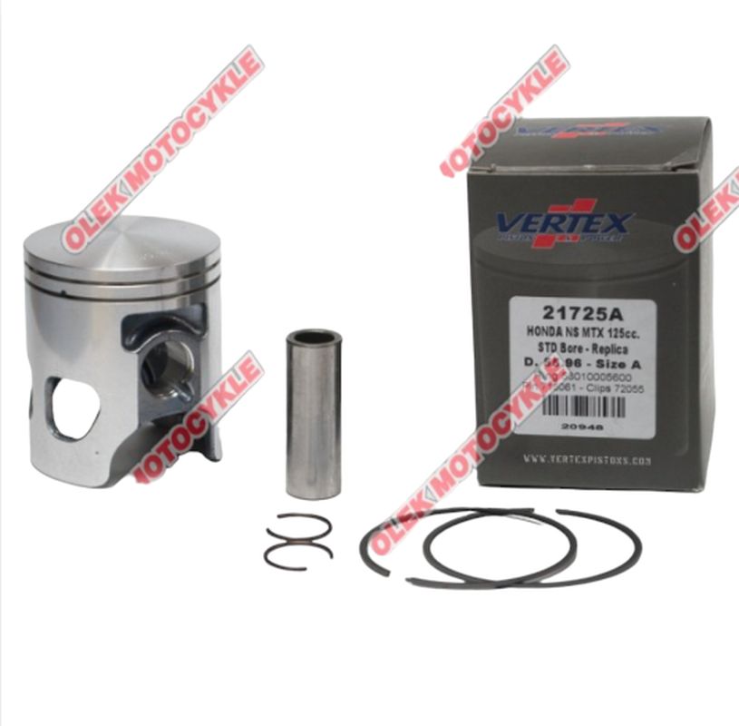 Piston Honda NS 125/MTX 125R (55.99 mm) (rings 53010005600 x2 pcs)