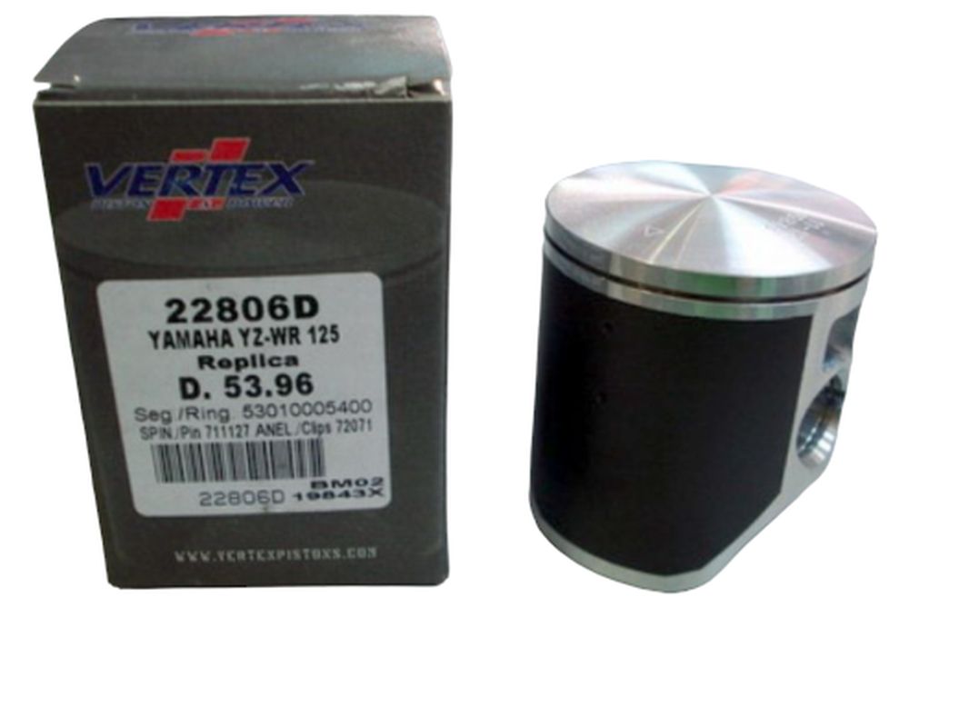 Piston Yamaha YZ 125 02-04 Replica 53.96 mm (rings 53010005400 x1 pc)