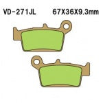 Brake pads KH367 sintered metal (gold) (Made in Japan)