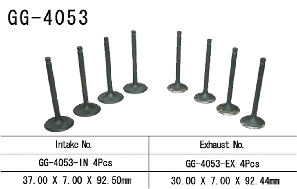 Intake valve Kawasaki ZR-7 01-05 (OEM: 12004-1140) (1 pc) (Made in Japan)