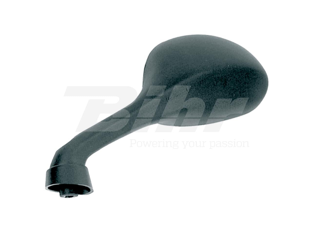Mirror left thread 8 mm right thread black (E473I)