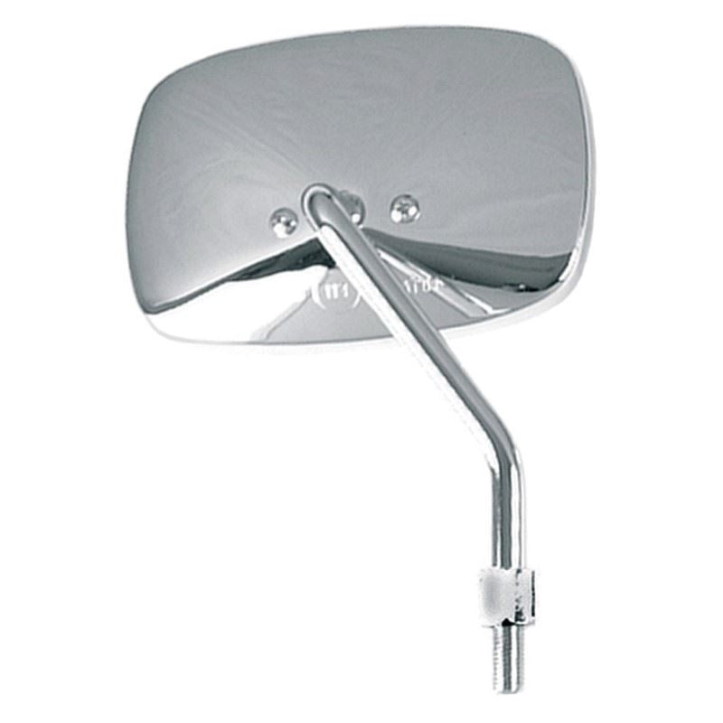 Mirror right 10 mm thread, left side, chrome Aprilia Habana/Mojito 50/125/150 1999–2010 (E689D)
