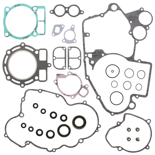 Gasket set KTM EXC‑G 400 2004–2006, SX 400 1998–2002, EXC 400 2000–2002, EXC 450 2003–2007, SMS 450 2004 (with engine oil seals)