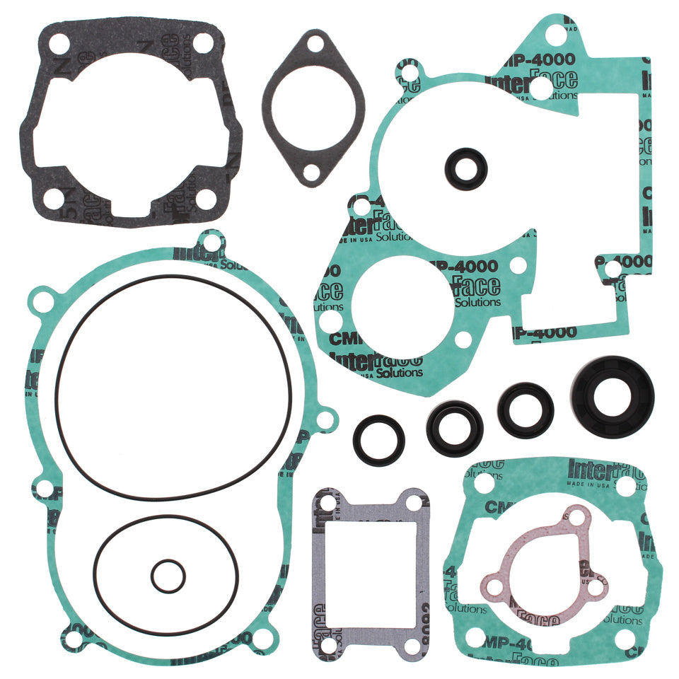 Gasket set KTM SX 50 2006–2009, SX 50 Mini 2008, SX Pro JR 50 2001–2008, SX Pro SR 50 2002–2005 (with engine oil seals)