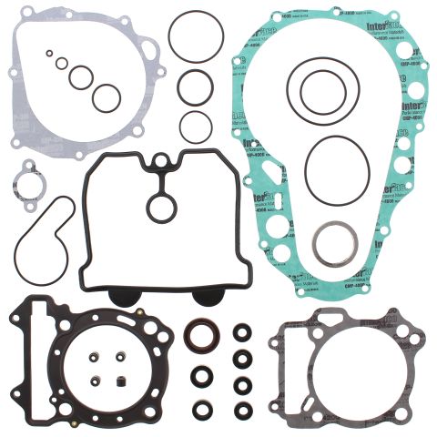 Gasket set Suzuki LT‑Z 400 2003–2008 (with engine oil seals), Arctic Cat 400 DVX 2004–2008, Kawasaki KFX 400 2003–2006