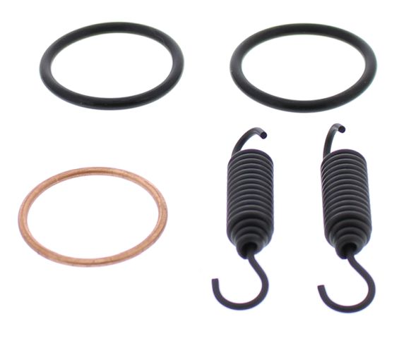 Exhaust manifold gasket Kawasaki KX 65 2000–2020, Suzuki RM 65 2003–2005 (with springs and O‑rings)